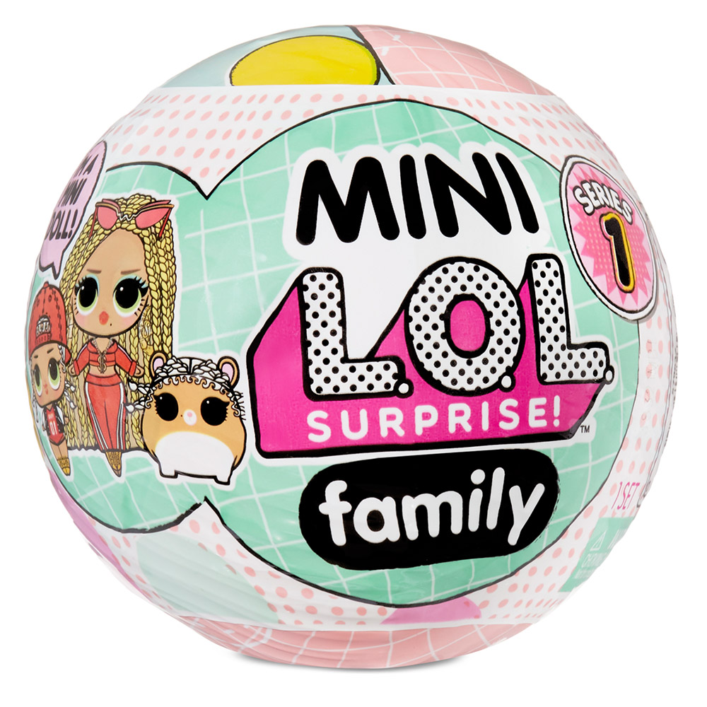 L.O.L. Surprise! OMG ALL-NEW Mini Family S1 Collection in PDQ