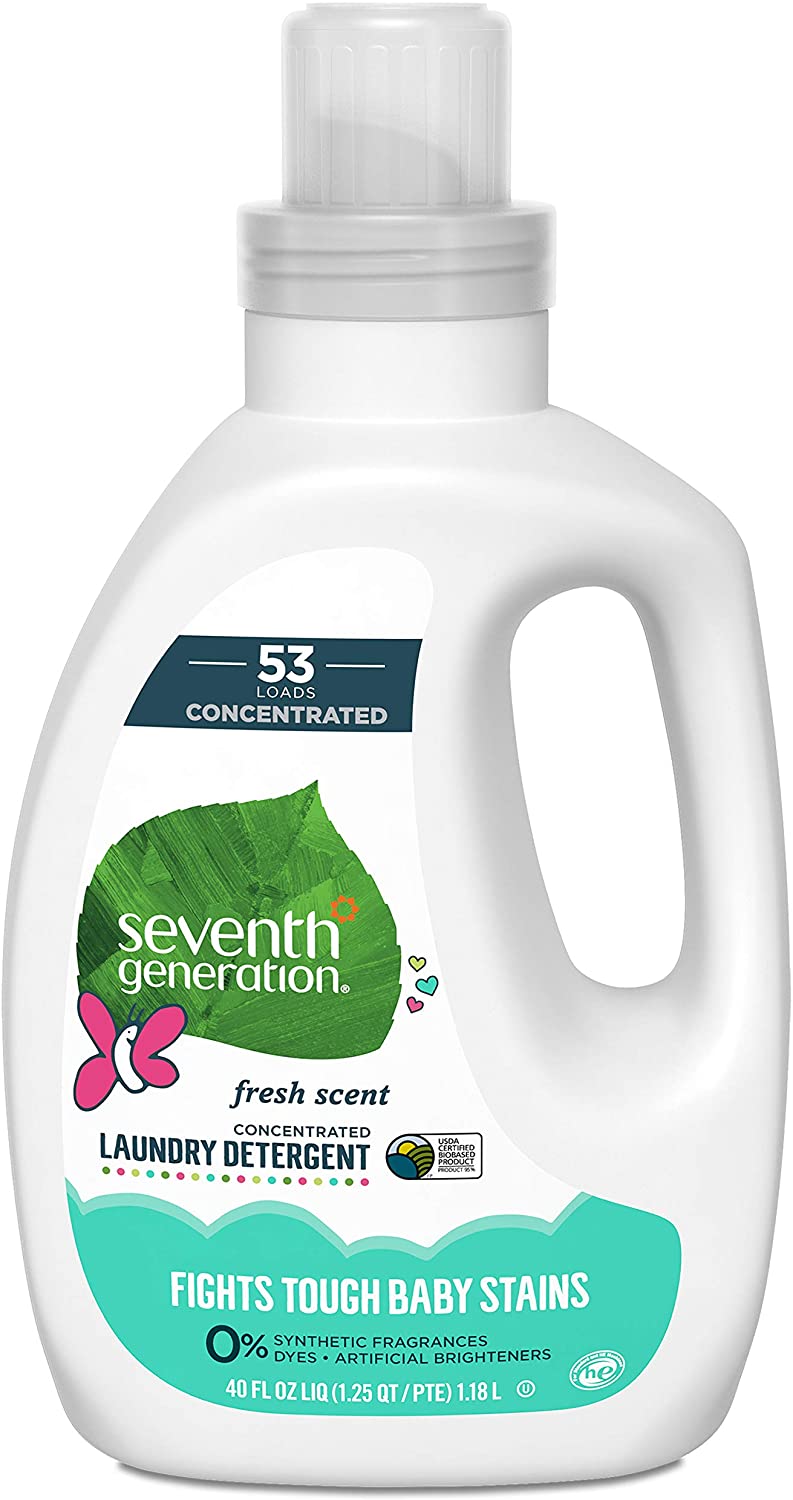 Seventh Generation - Liquid Laundry 40oz 4x Concentrated Free
