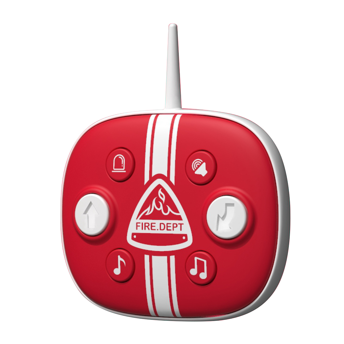 Sharper Image - Remote Control Fire Engine Lights and Sounds Car Toy