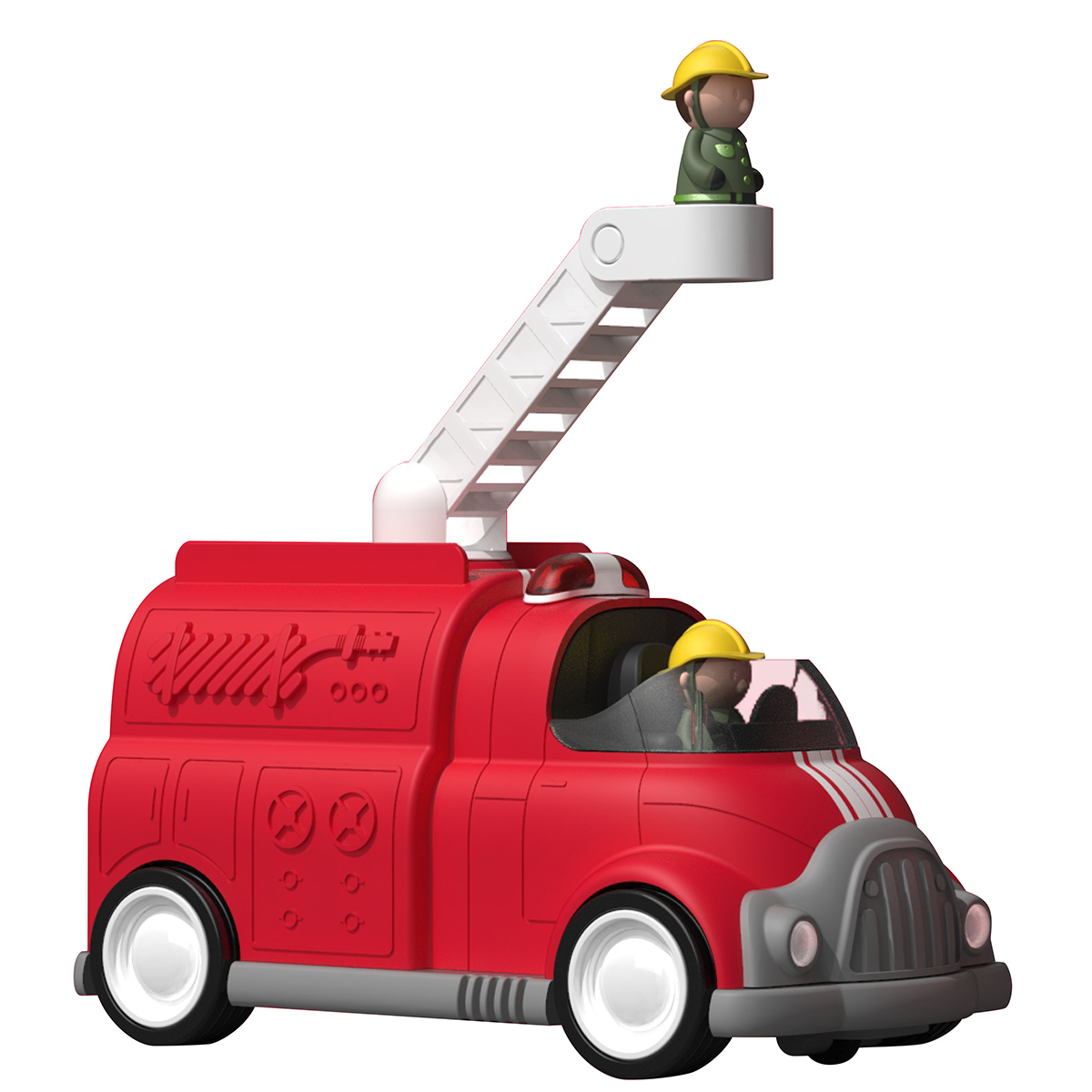 Sharper Image - Remote Control Fire Engine Lights and Sounds Car Toy