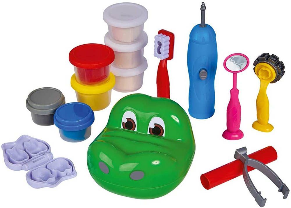 Art & Fun - A&F Dough Set Crocodile Dentist