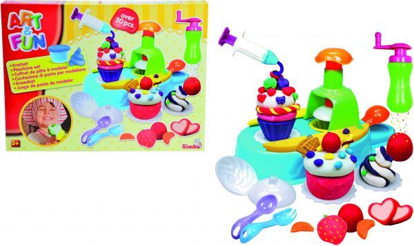 Simba Art & Fun Plastic Dough Cupcake