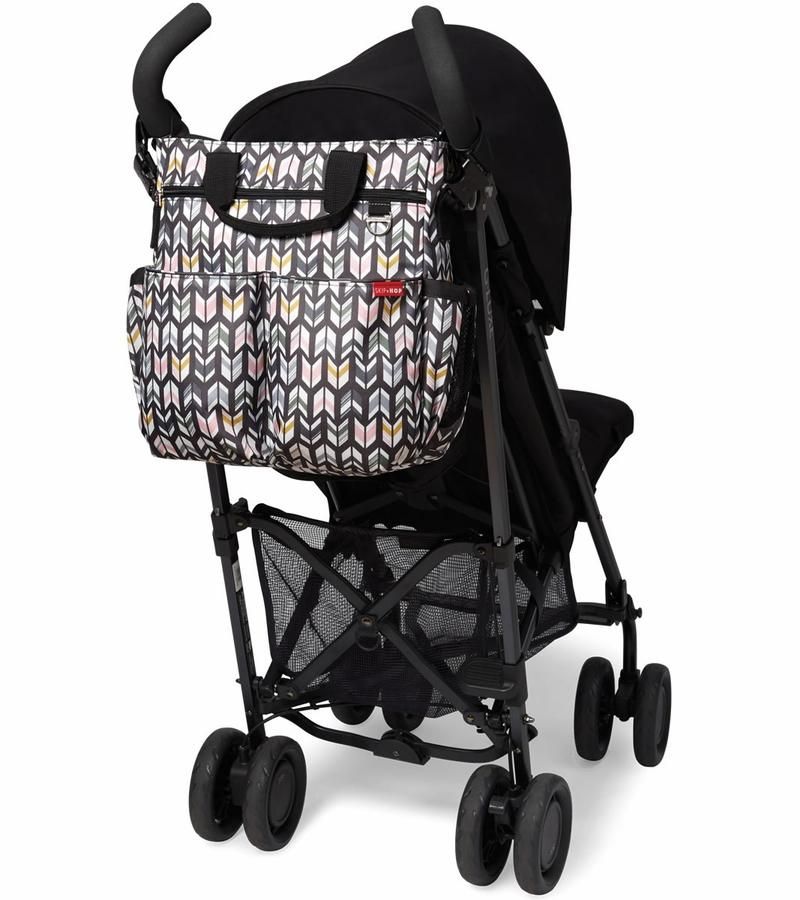 Skip Hop Black Chelsea Diaper Backpack