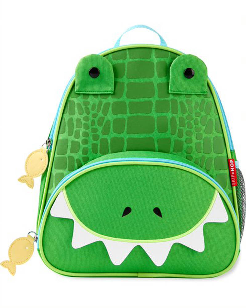 Skip Hop - Zoo Backpack - Crocodile - 12.5 inch