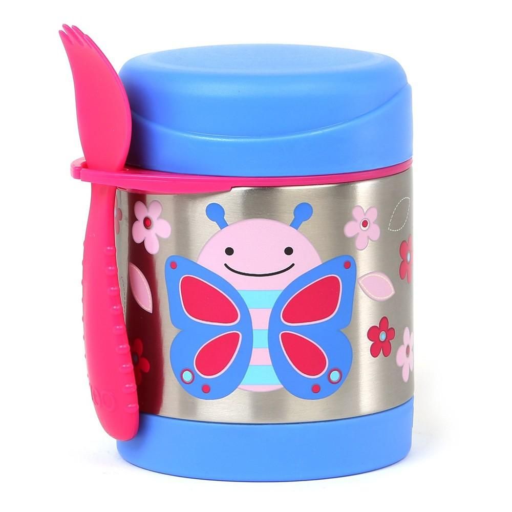SkipHop - Zoo Kid's Insulated Food Jar 325ml - Butterfly