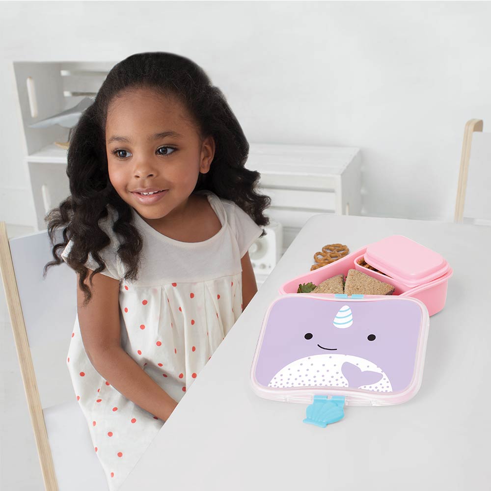 Skiphop- Zoo Kid's Lunch Kit Narwhal