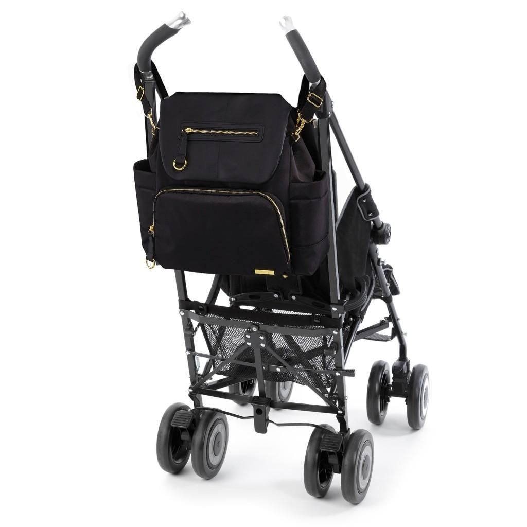 Skip Hop Black Chelsea Diaper Backpack