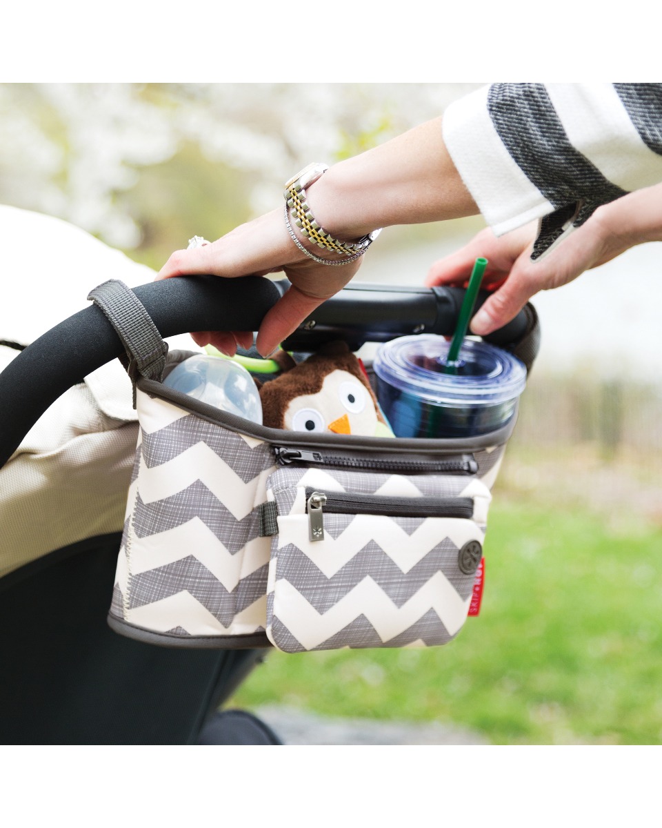 SkipHop Stroller Organizer - Chevron