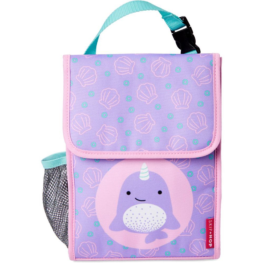 Skiphop Zoo Lunch Bag Narwhal Babystore.ae