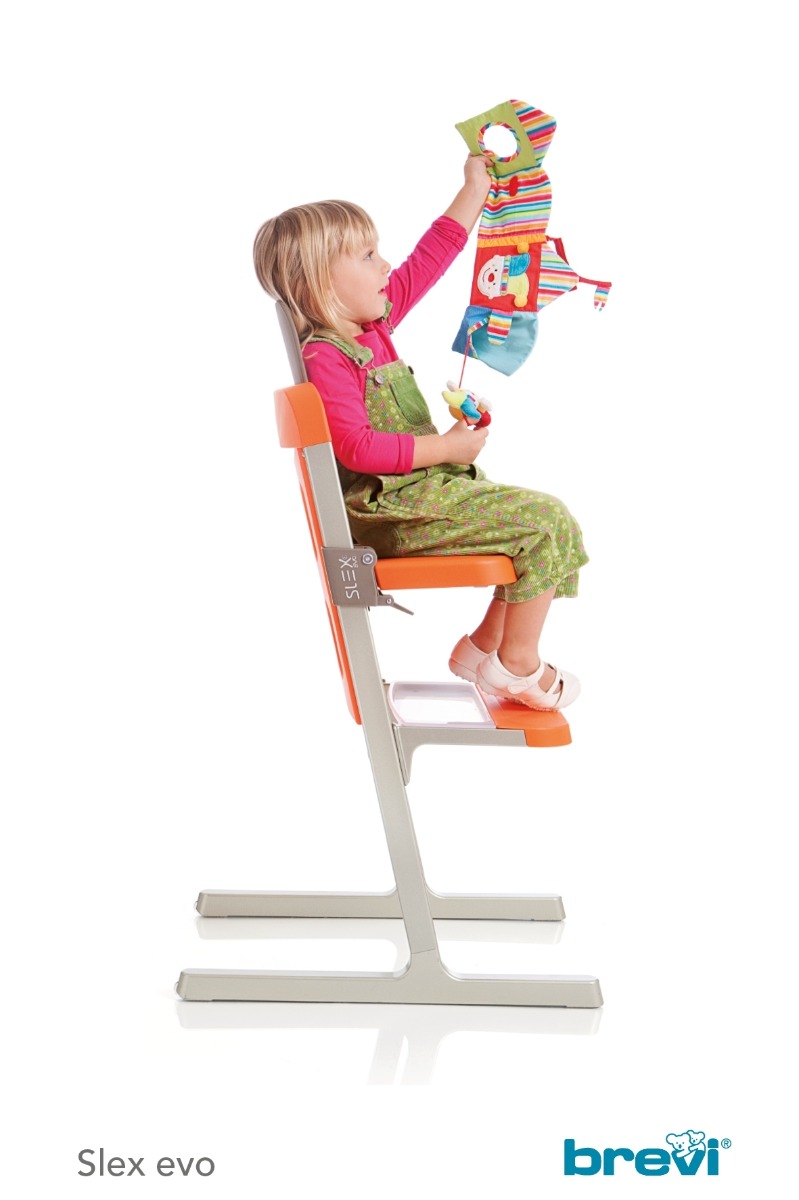Brevi - Slex Evo - 3in1 High Chair - Cedar Yellow