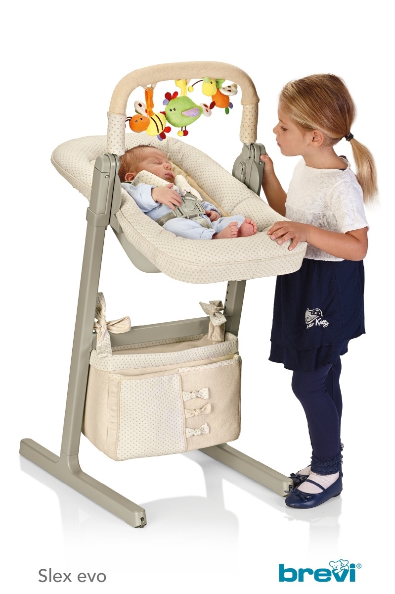 Brevi - Slex Evo - 3in1 High Chair - Cedar Yellow