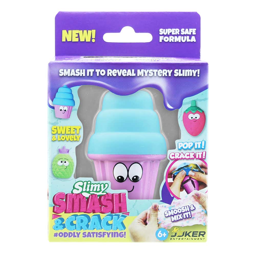Slimy - Smash & Crack Pack With Mystery Slime - Assorted
