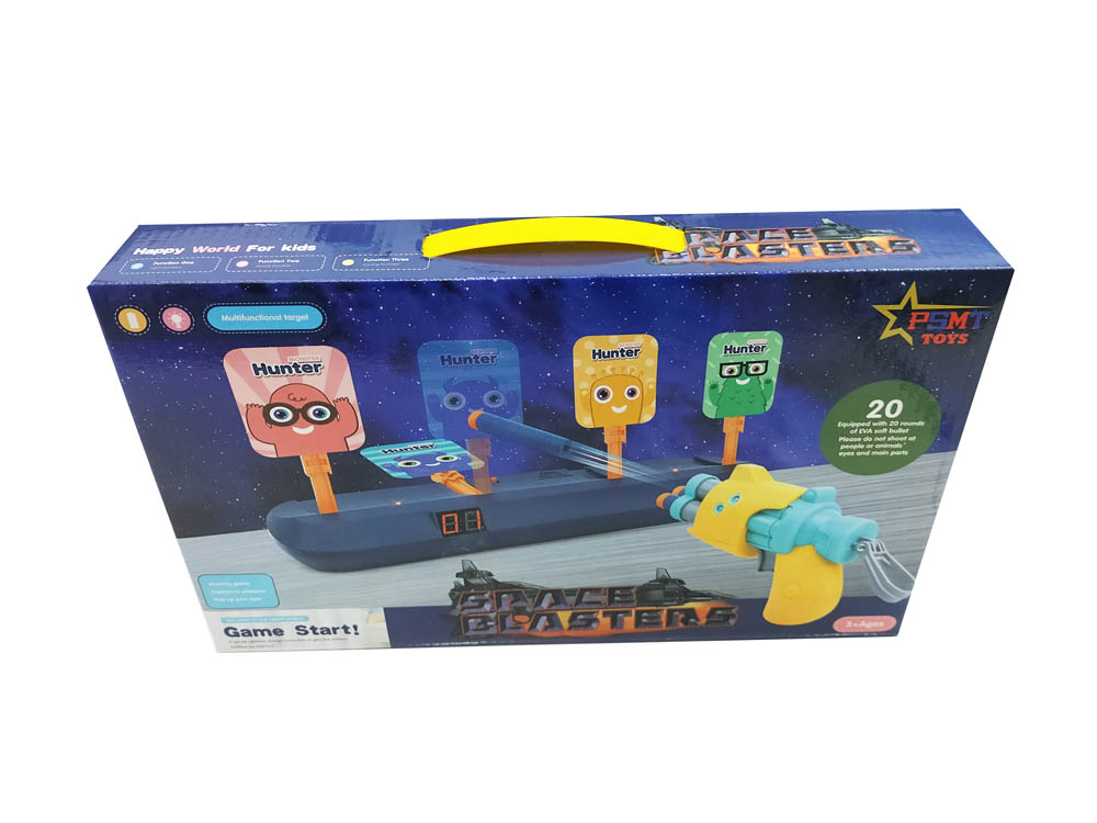 Space Blasters - Digital Shooting Target With 2 Guns