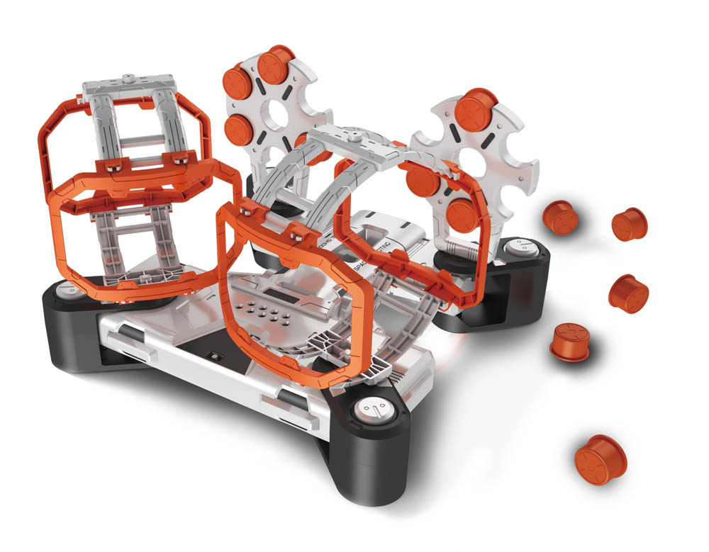 Space Blasters - Dual Revolving Target With 2 Guns