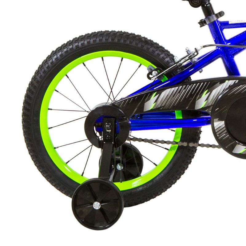 Spartan - 16 inch Flash Bicycle - Blue Chrome