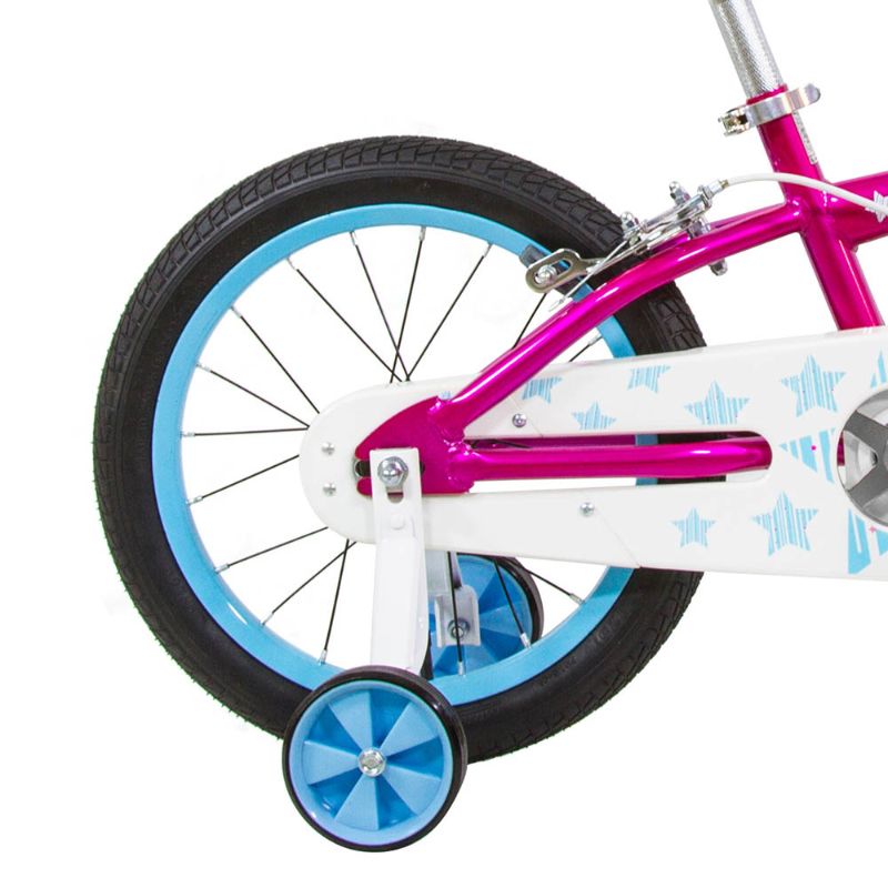 Spartan - 16 inch Sparkle Bicycle - Chrome Pink