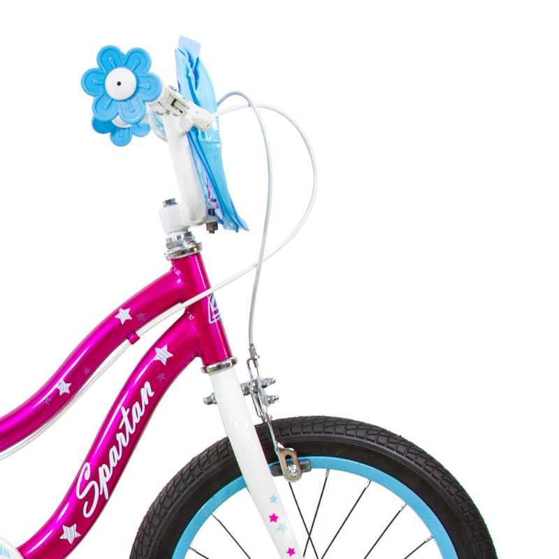 Spartan - 16 inch Sparkle Bicycle - Chrome Pink