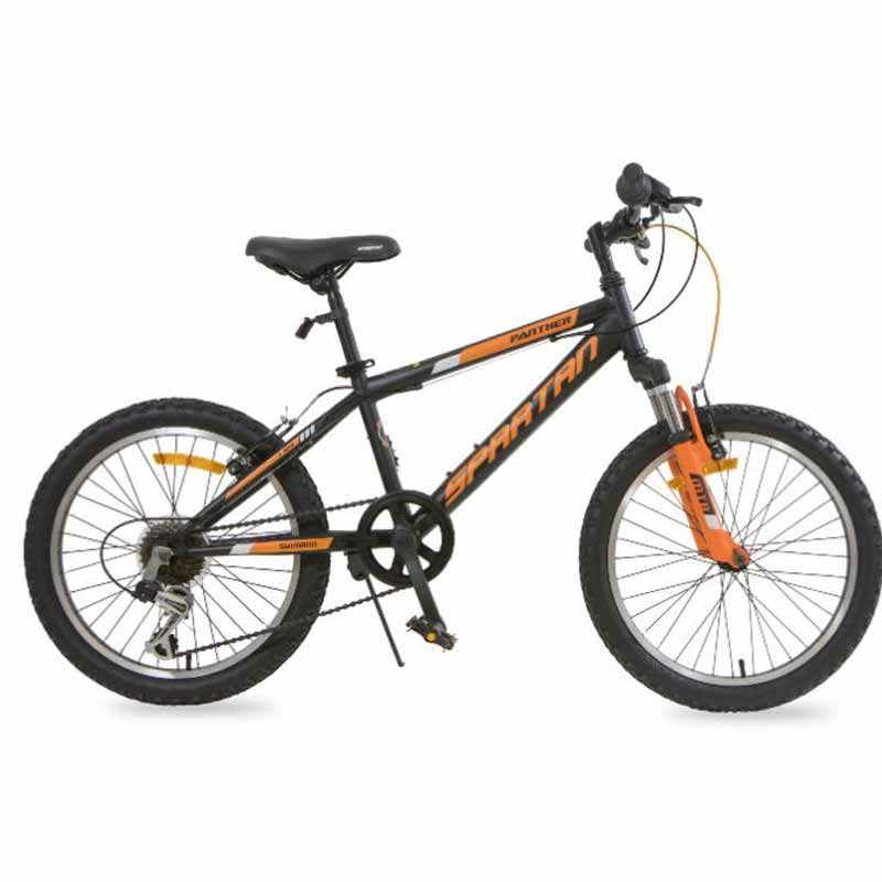 Spartan - 20 inch Panther Moutain Bicycle - Matte Black