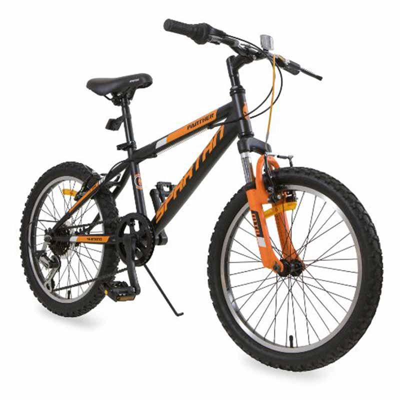 Spartan - 20 inch Panther Moutain Bicycle - Matte Black