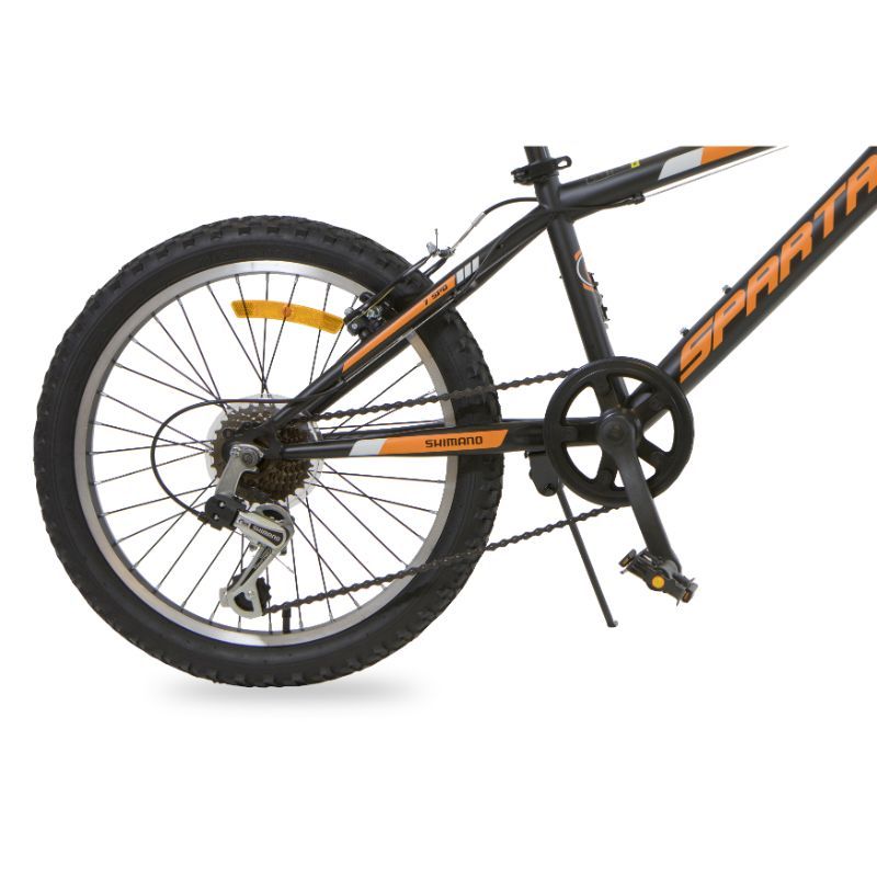 Spartan - 20 inch Panther Moutain Bicycle - Matte Black
