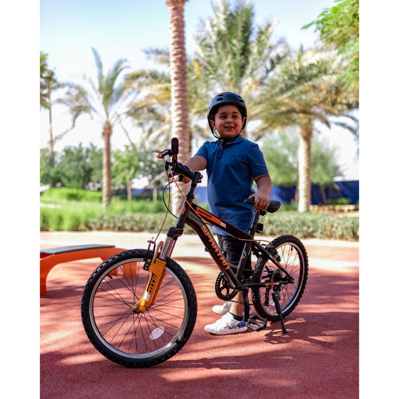 Spartan - 20 inch Panther Moutain Bicycle - Matte Black