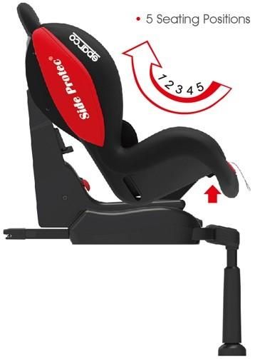 Sparco Red F500i Isofix Group 1+ Car Seat