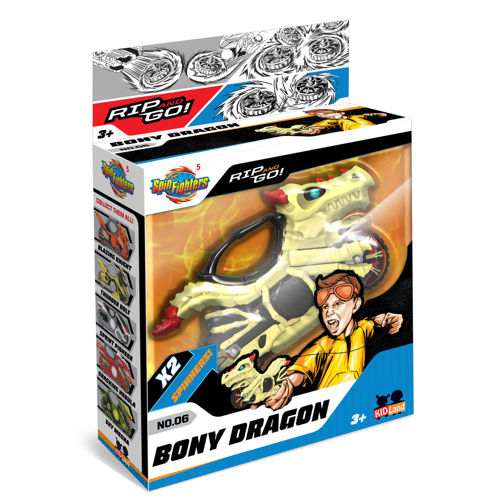 Spin Fighter - Bony Dragon - Single Pack