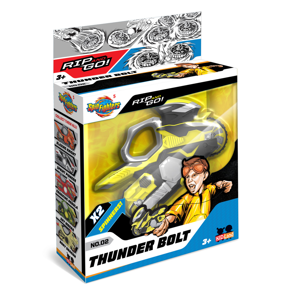 Spin Fighter - Thunder Bolt - Single Pack