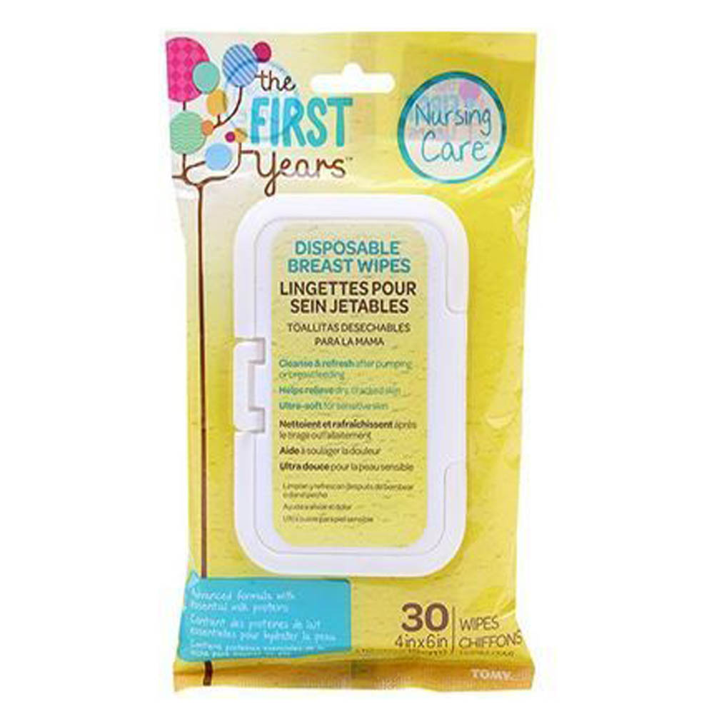 The First Years - Soothing Breast Wipes - 30 Pieces