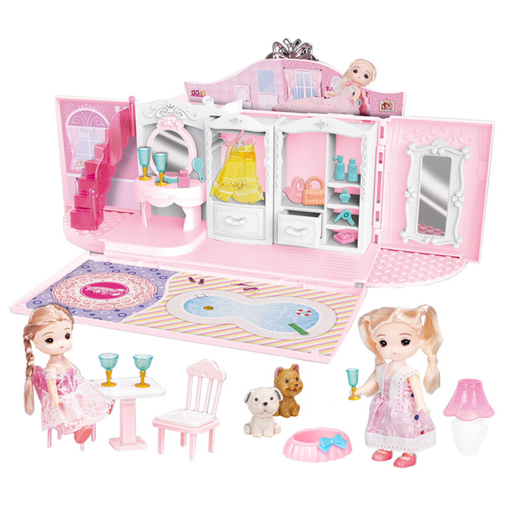Stem - Doll Houses Portable Backpack with Furniture