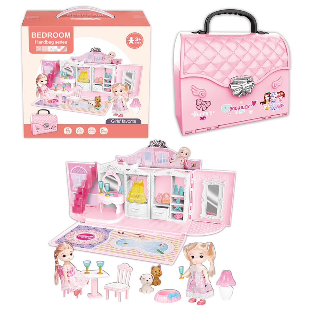 Stem - Doll Houses Portable Backpack with Furniture