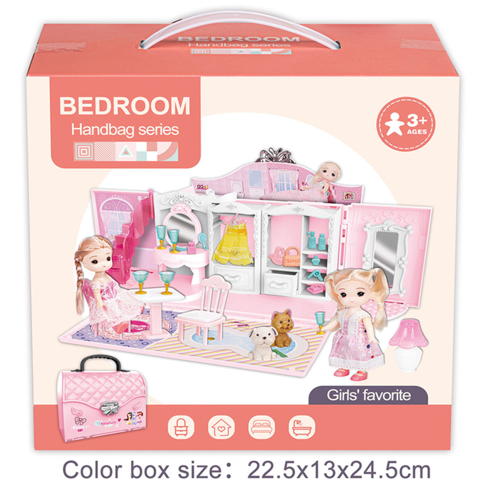 Stem - Doll Houses Portable Backpack with Furniture