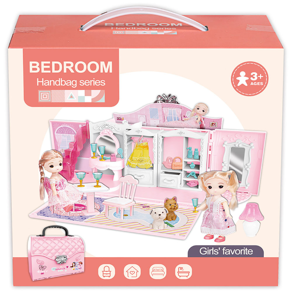 Stem - Doll Houses Portable Backpack with Furniture