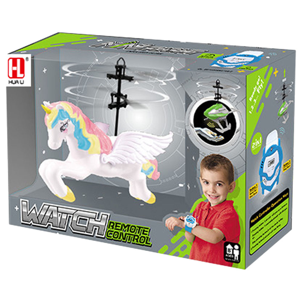 Stem - Flying Horse Fairy RC Helicopter Drone - White
