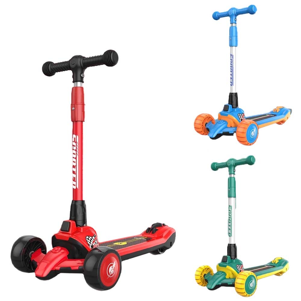 Stem - Light-up 3 Luminous Wheeled Scooter S5059 - Assorted 1pc