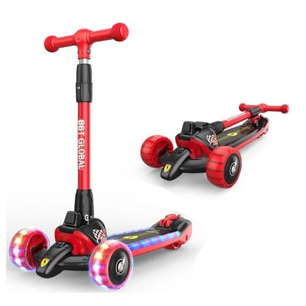 Stem - Light-up 3 Luminous Wheeled Scooter S5059 - Assorted 1pc
