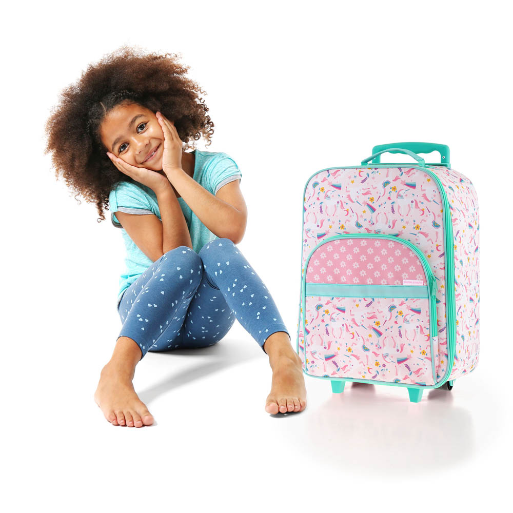 Stephen Joseph - All Over Print Rolling Trolley Bag - Unicorn