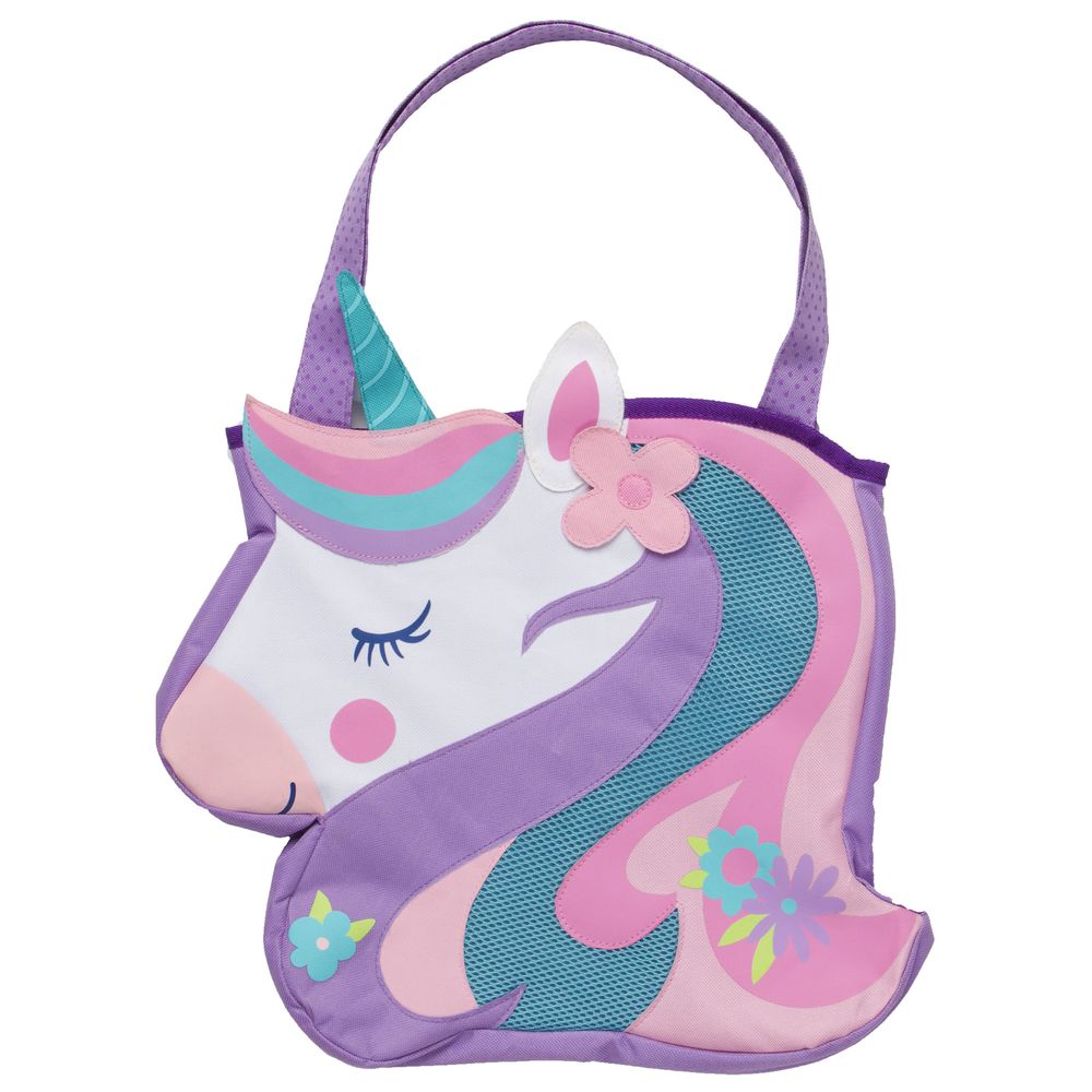 Stephen Joseph - Beach Tote with Sand Toy Playset - Unicorn
