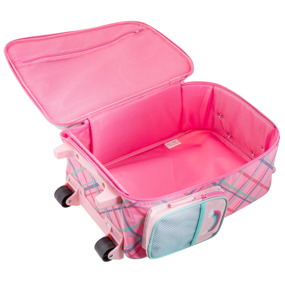 Stephen Joseph - Classic Rolling Trolley Bag - Pink Unicorn