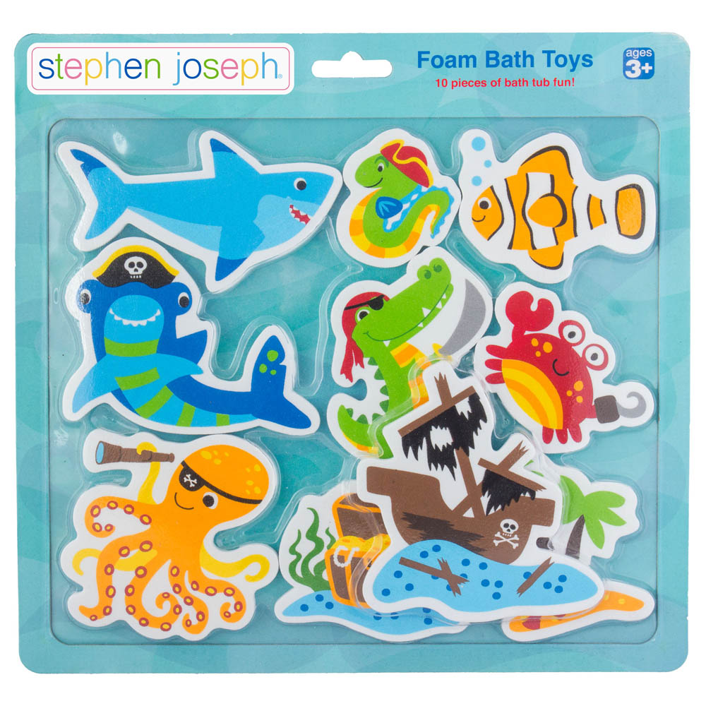 Stephen Joseph - Foam Bath Toy - Shark