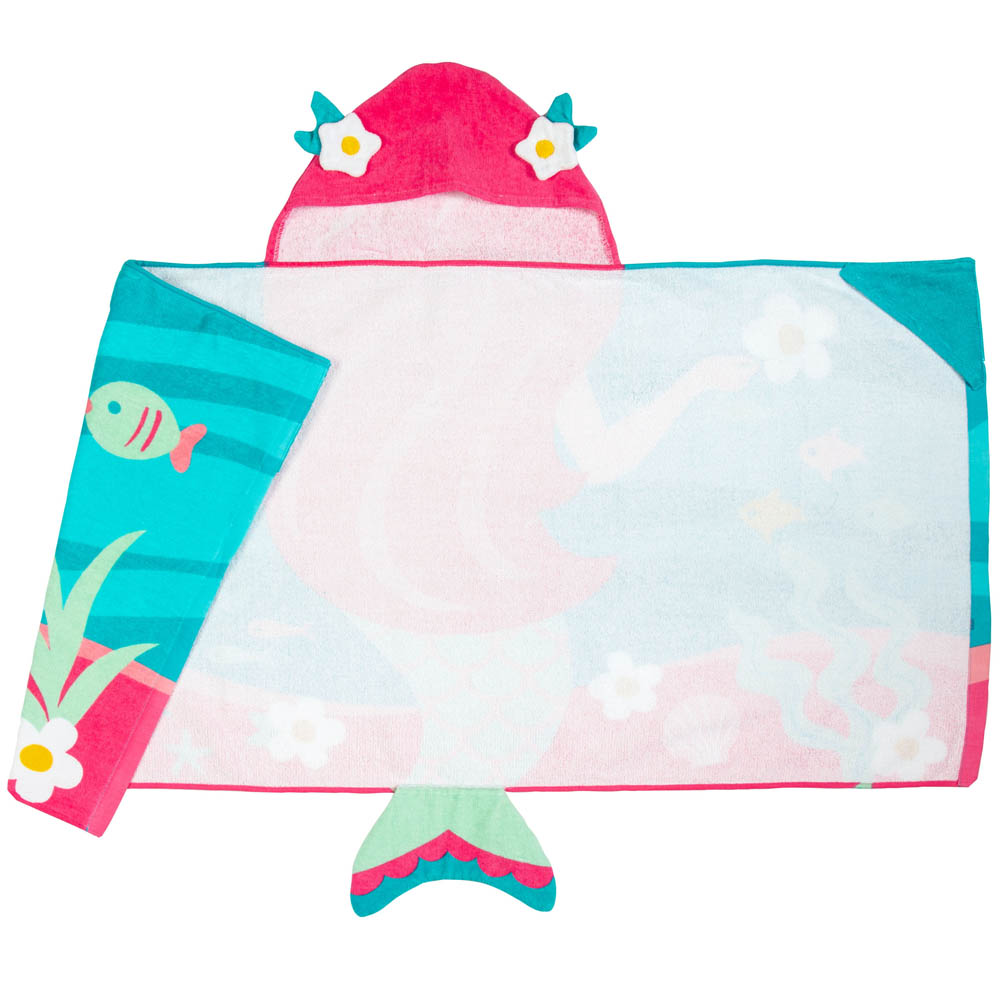 Stephen Joseph - Hooded Towel - Mermaid