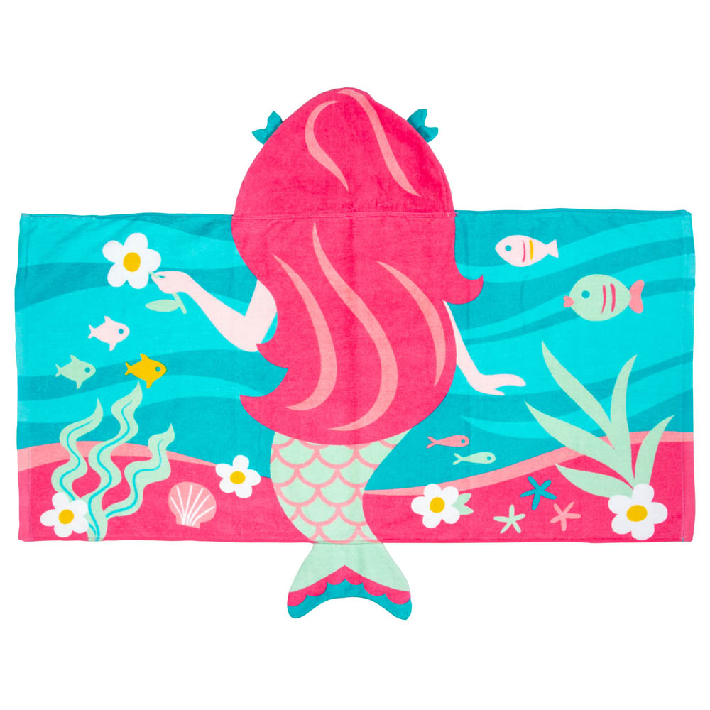 Stephen Joseph - Hooded Towel - Mermaid