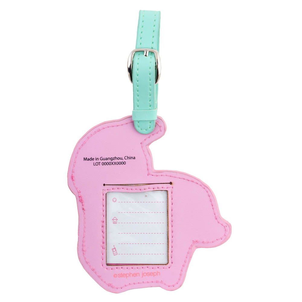 Stephen Joseph - Luggage Tag - Pink Unicorn