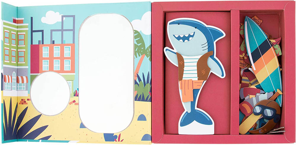 Stephen Joseph - Magnetic Dress Up Doll - Shark and Gator