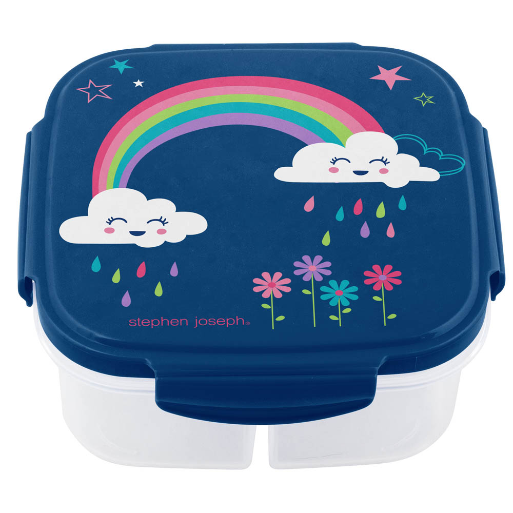 Stephen Joseph - Snack Box With Ice Pack - Rainbow