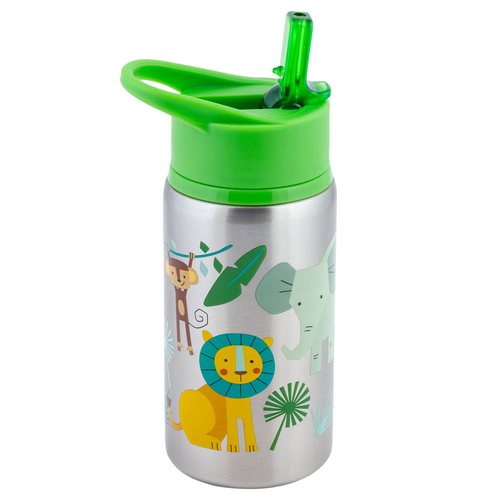Stephen Joseph - Stainless Steel Water Bottle - Zoo