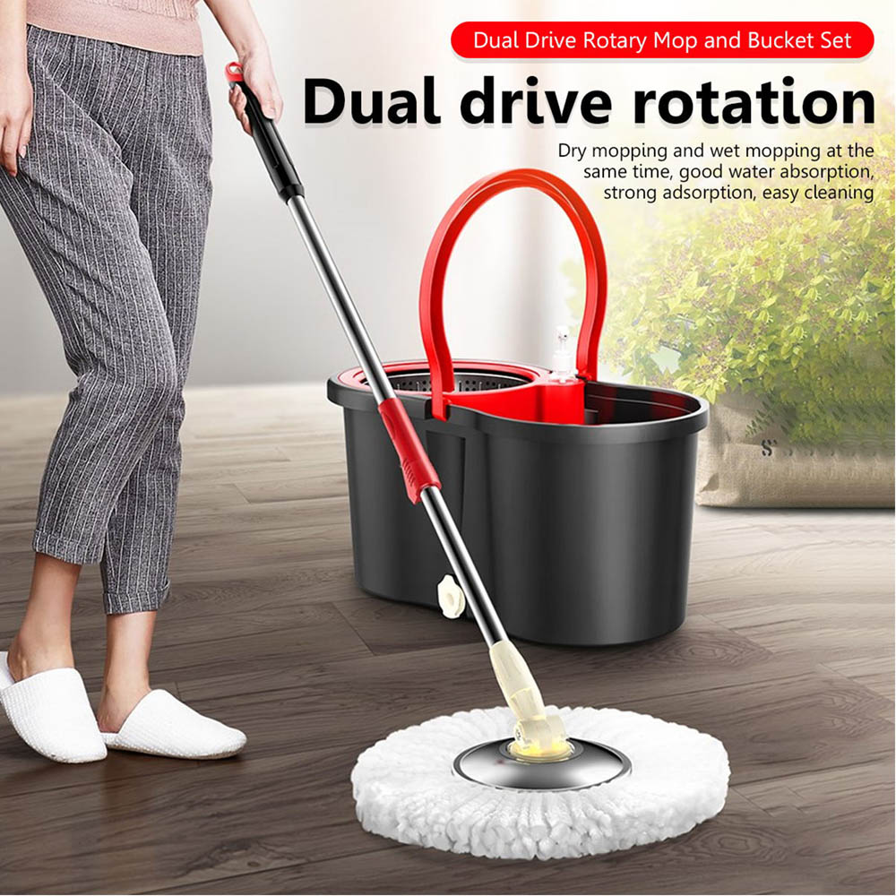 Stepy - Spinning Cleaning Mop Set
