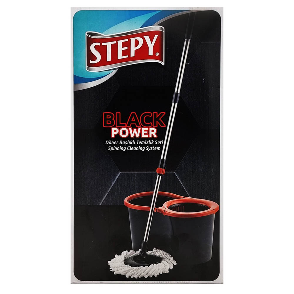 Stepy - Spinning Cleaning Mop Set