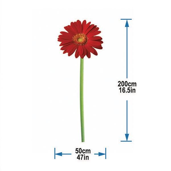 StickieArt Daisy Wall Decal - Medium - 50 x 70 cm