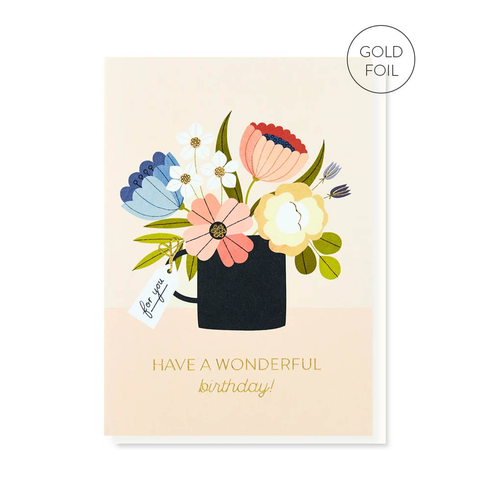 Stormy Knight - Birthday Bouquet Card